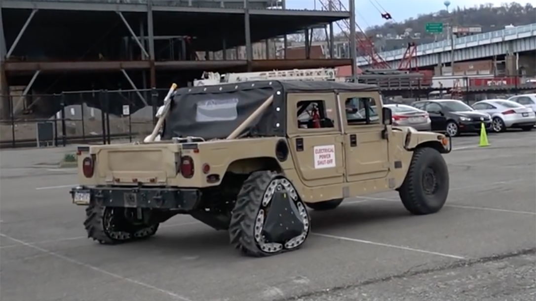 darpa Reconfigurable Wheel-Track