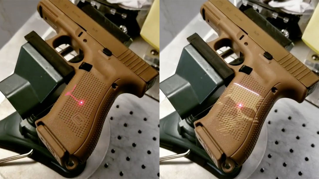 Laser Engraved G19X, Custom Glock 19X