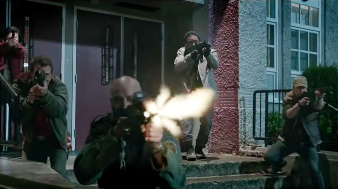 The Predator Trailer guns lead