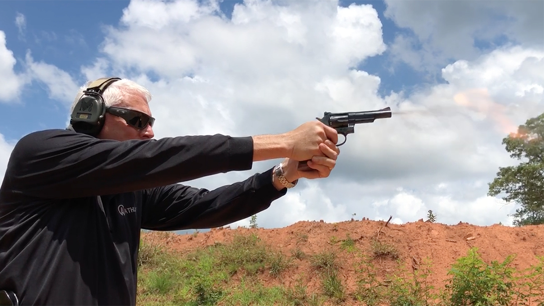 Smith & Wesson Model 19 Classic Revolver, gun range