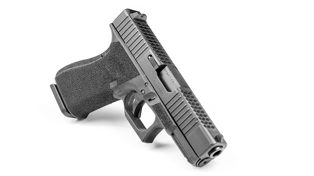 ATEi A9 Glock 19 pistol front angle