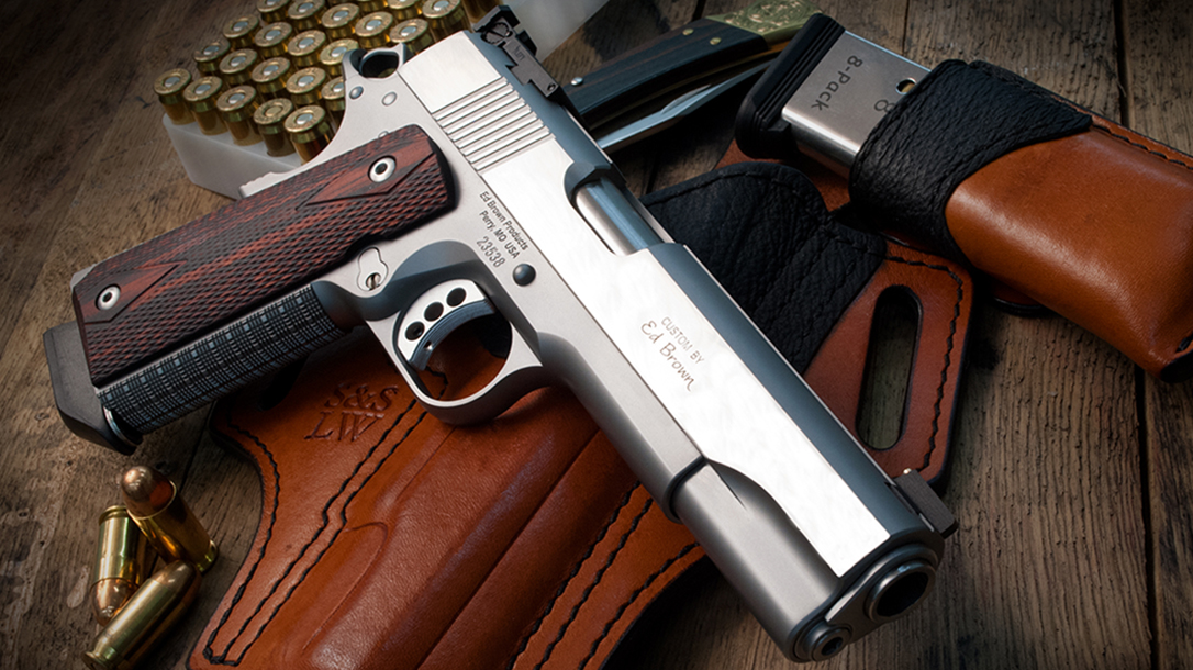 Ed Brown Classic Custom 1911 pistol beauty