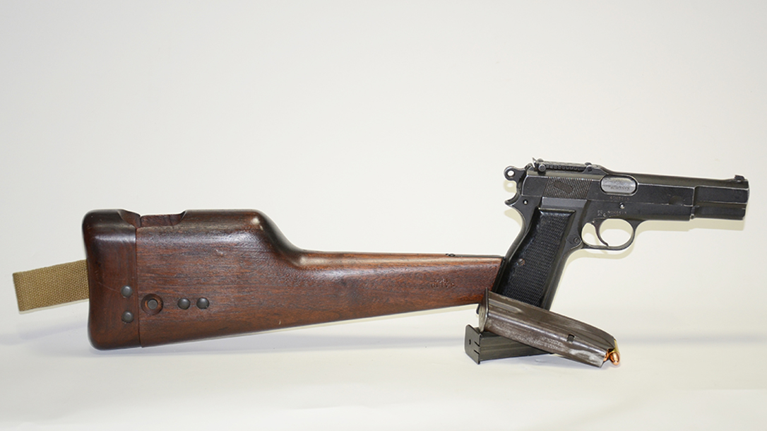 Inglis Hi-Power pistol stock