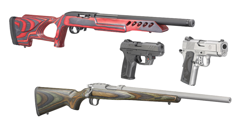 ruger sr1911 security-9 10/22 77/17 pistols rifles
