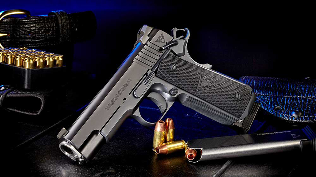 wilson combat Vickers Elite Commander pistol left angle