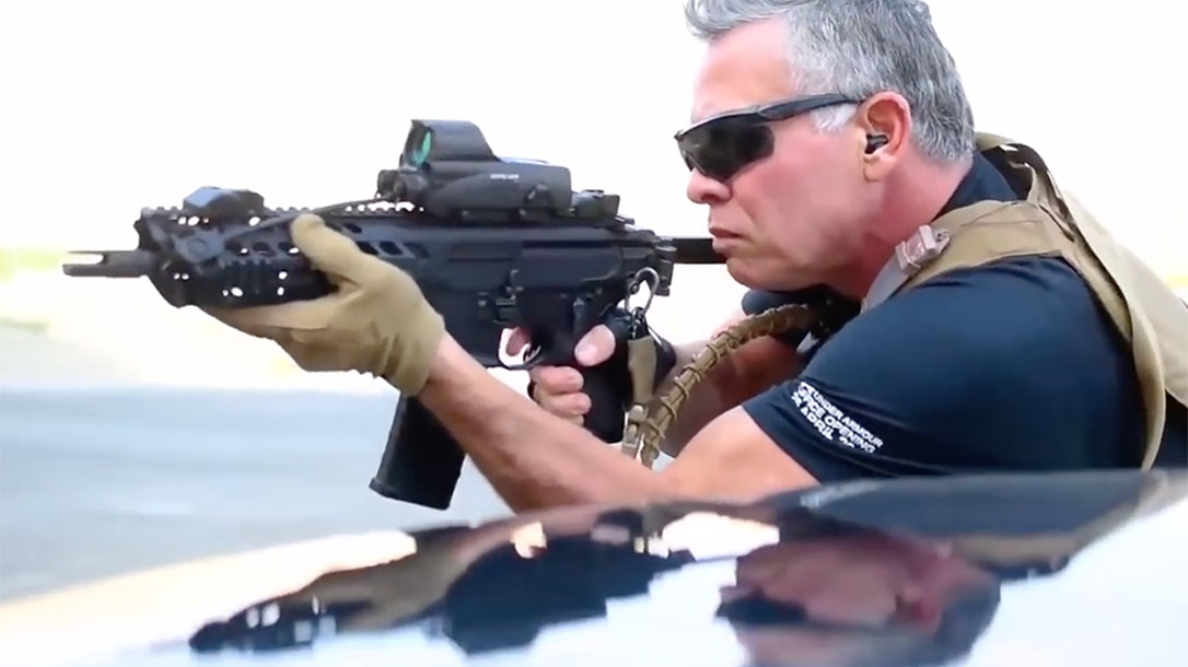King Abdullah II jordan guns