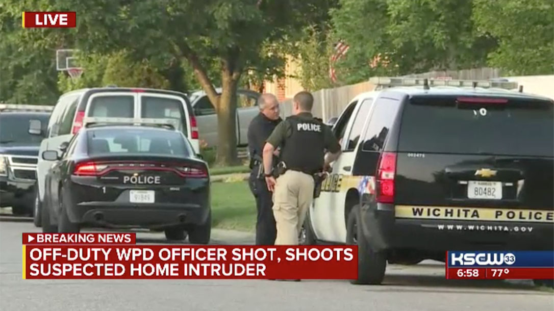 wichita police home invasion shooting