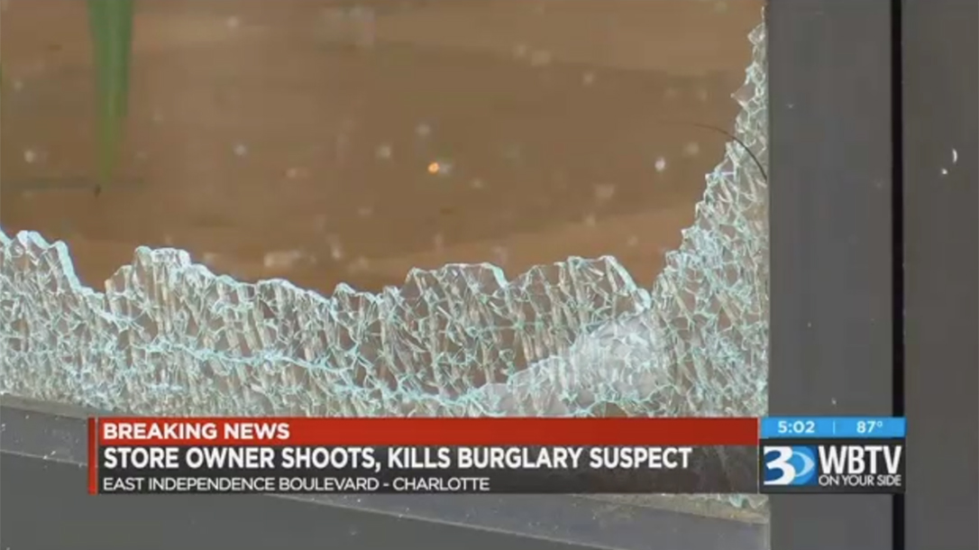 charlotte store owner shooting glass