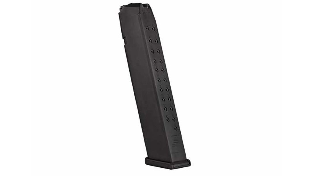 glock, glock magazine, glock magazines, glock 24-round, glock 24-round magazine, glock 24-round mag angle