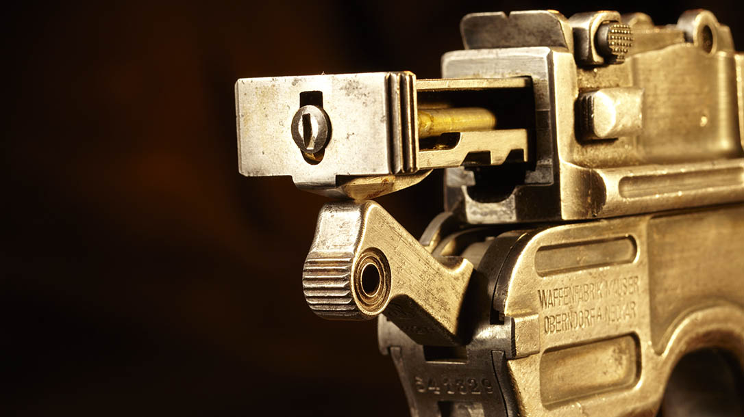 mauser, mauser c96, mauser c96 pistol, mauser c96 broomhandle, broomhandle pistol, mauser c96 pistol bolt