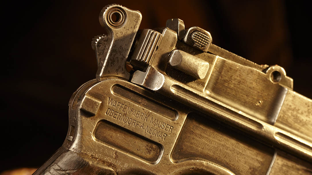 mauser, mauser c96, mauser c96 pistol, mauser c96 broomhandle, broomhandle pistol, mauser c96 pistol markings