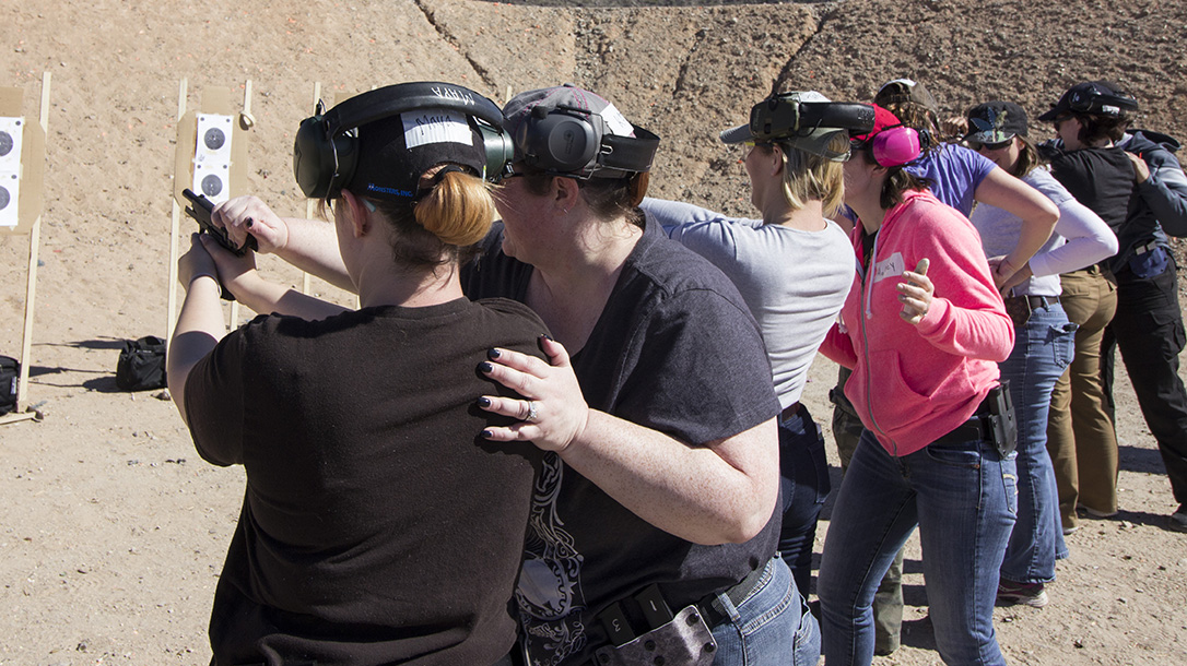 new female shooters training