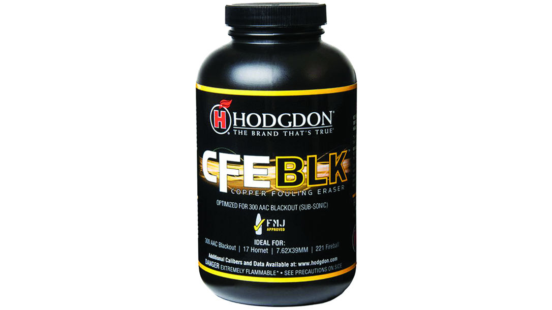 300 blackout, reloading 300 blackout, hodgdon cfe blk powder