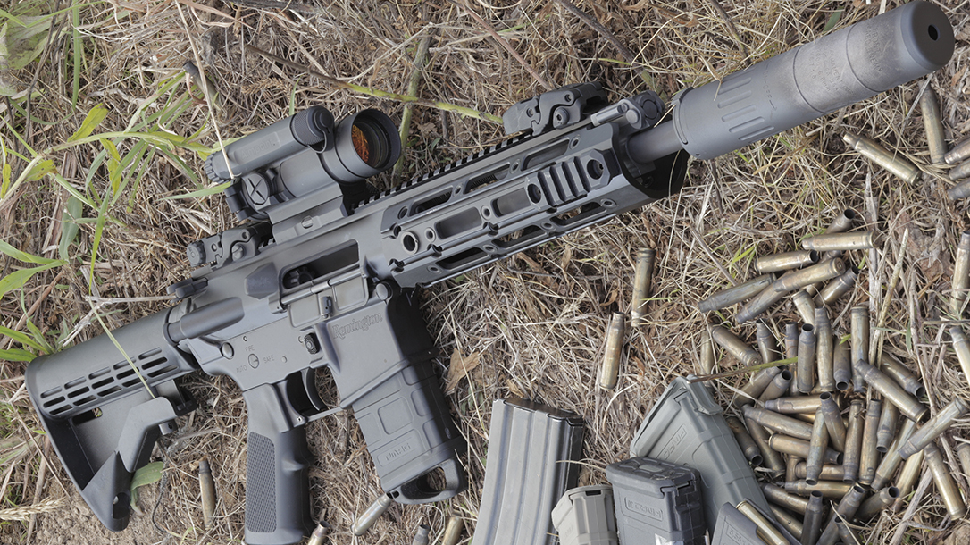 Remington R5 RGP rifle right angle