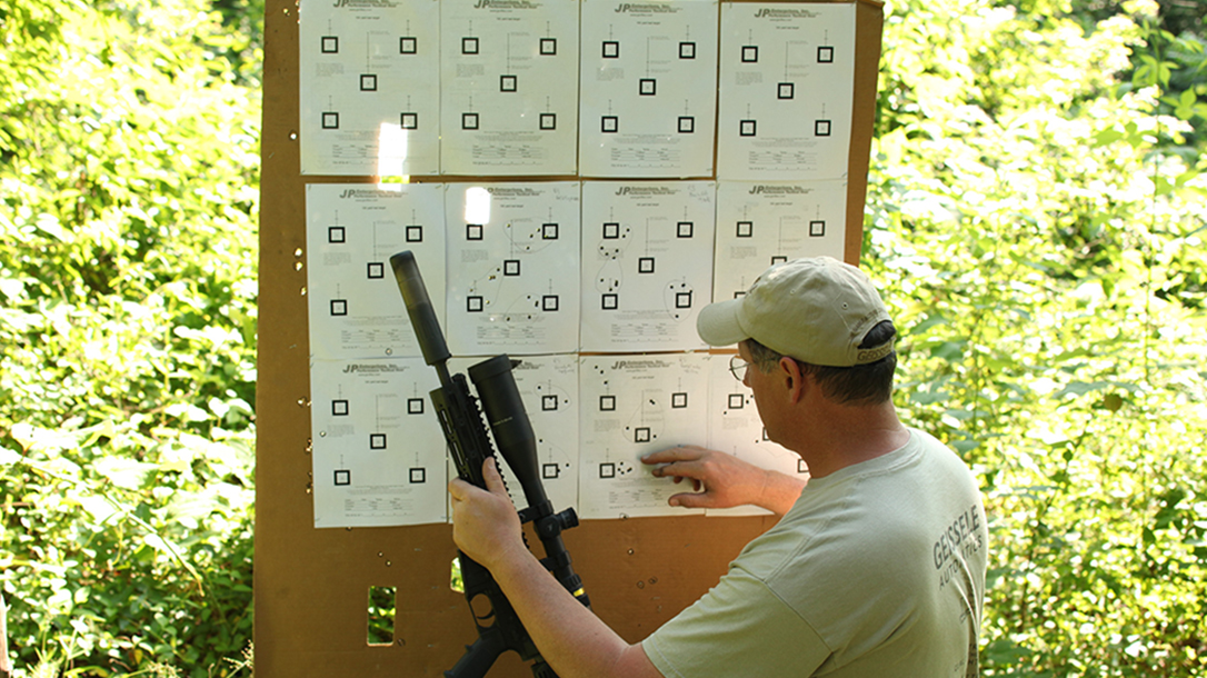 Remington R5 RGP rifle target