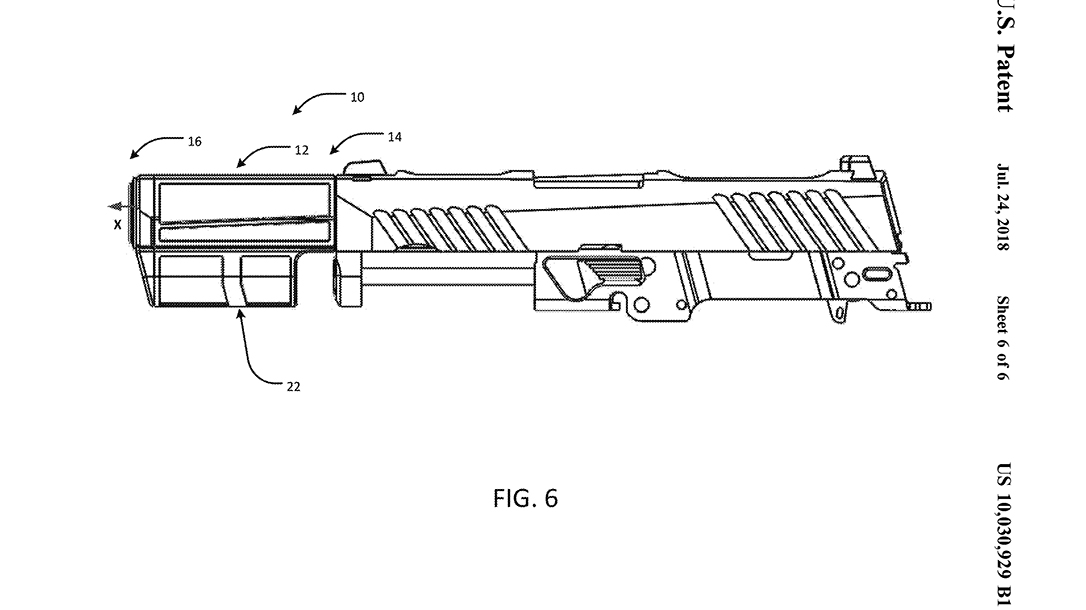 SIG Integral Eccentric Firearm Silencer slide