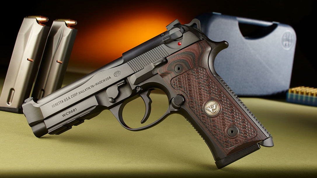 wilson combat, beretta, wilson combat beretta, wilson combat beretta 92g brigadier tactical, beretta 92g brigadier tactical pistol, Wilson Combat/Beretta 92G Vertec Brigadier Tactical Pistol left profile