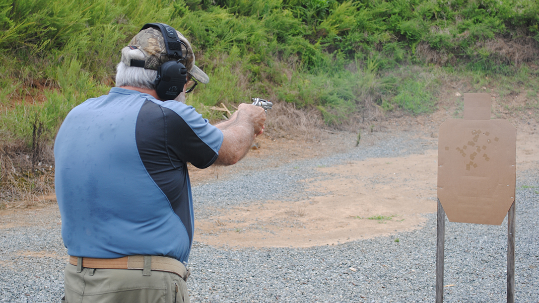 Colt Cobra Revolver, Range Test, Gun Review, target
