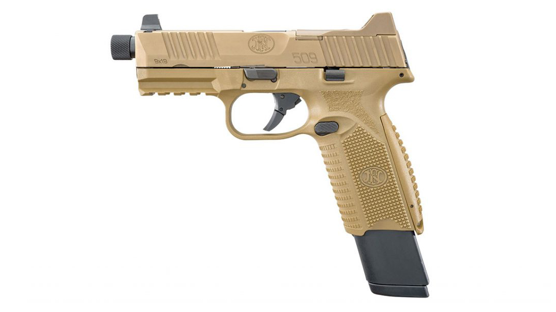 Ballistic Gear Grab, FN 509 Tactical Pistol left