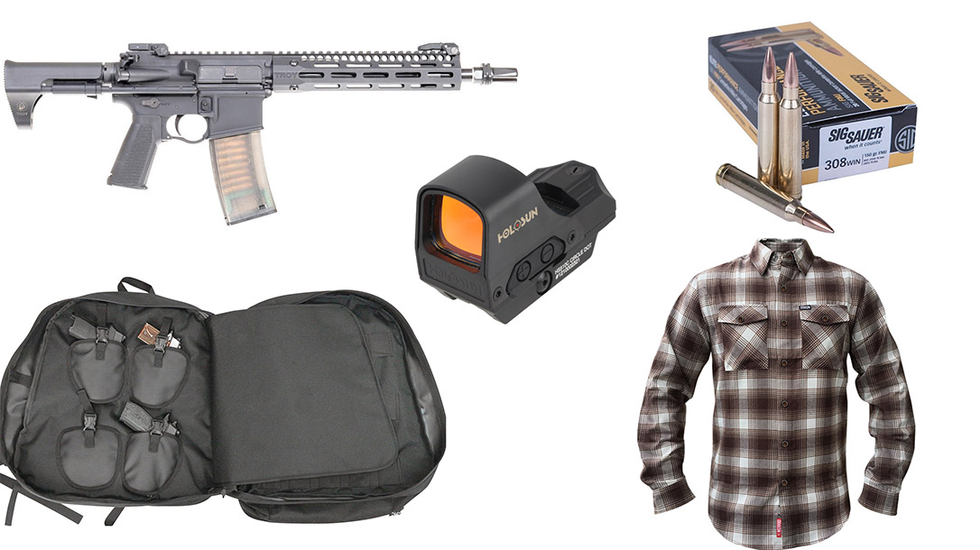 Ballistic Gear Grab, Holosun HS510C sight, Troy SOCC CQB Carbine, Sig Sauer 308WIN