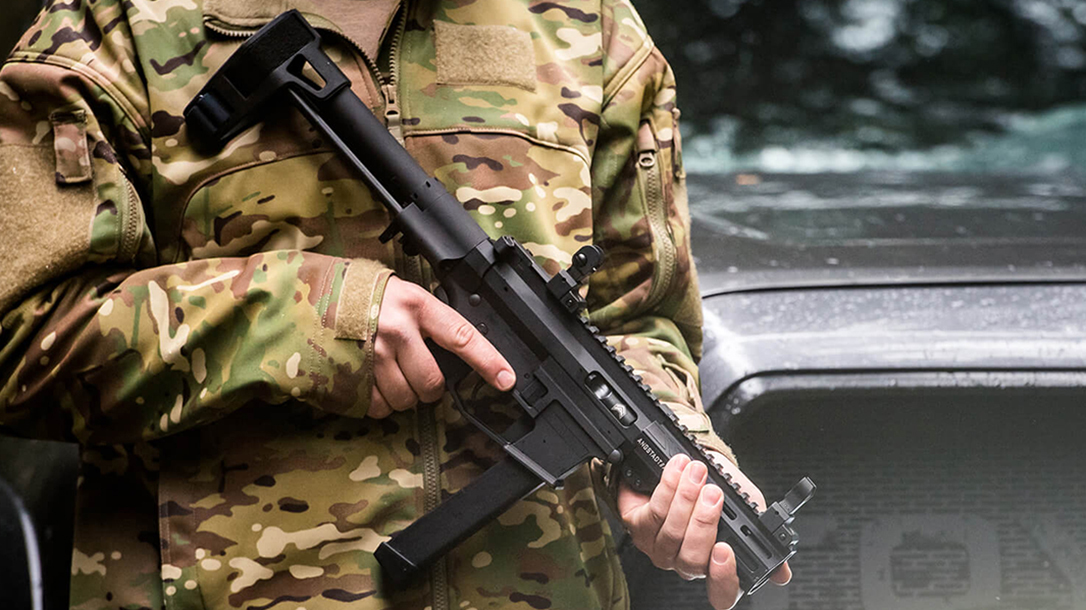 sub compact weapon, us army sub compact weapon, Angstadt UDP-9 submachine gun