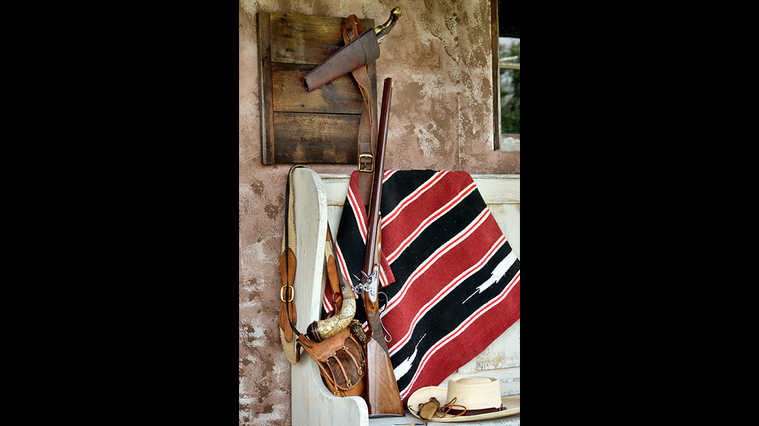 pedersoli, pedersoli classic, pedersoli classic side-by-side, Pedersoli Classic Side-by-Side Deluxe, Pedersoli Classic Side-by-Side Deluxe shotgun, pedersoli classic side-by-side deluxe shotgun knives