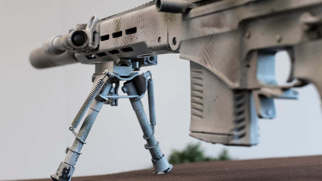 Kalashnikov SVCh-308, SVCh-308 rifle, SVCh-308 rifle tripod