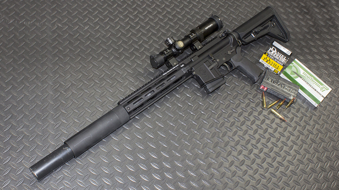 tactical solutions, tactical solutions TSAR-300 rifle, TSAR-300, TSAR-300 rifle, tactical solutions TSAR-300 rifle left angle