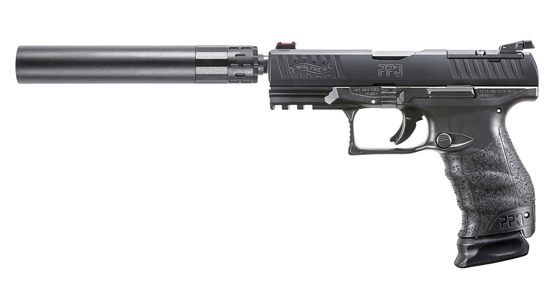 Walther PPQ Q4 TAC Pistol suppressor