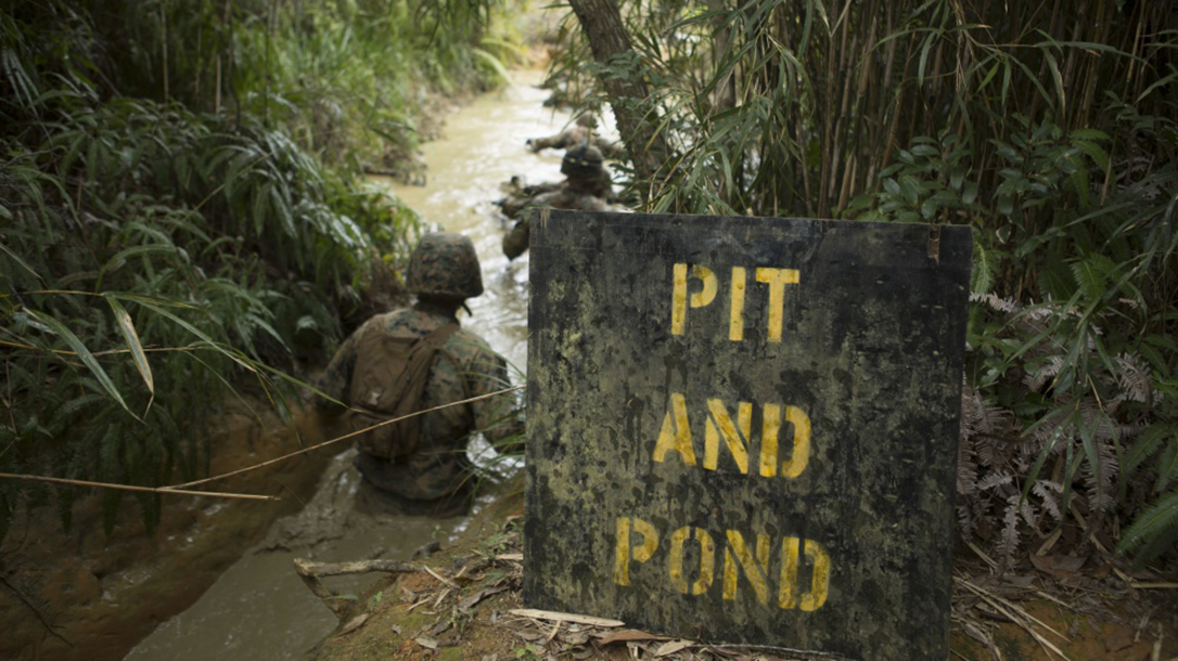 Marine Jungle Warfare Training Center, pond