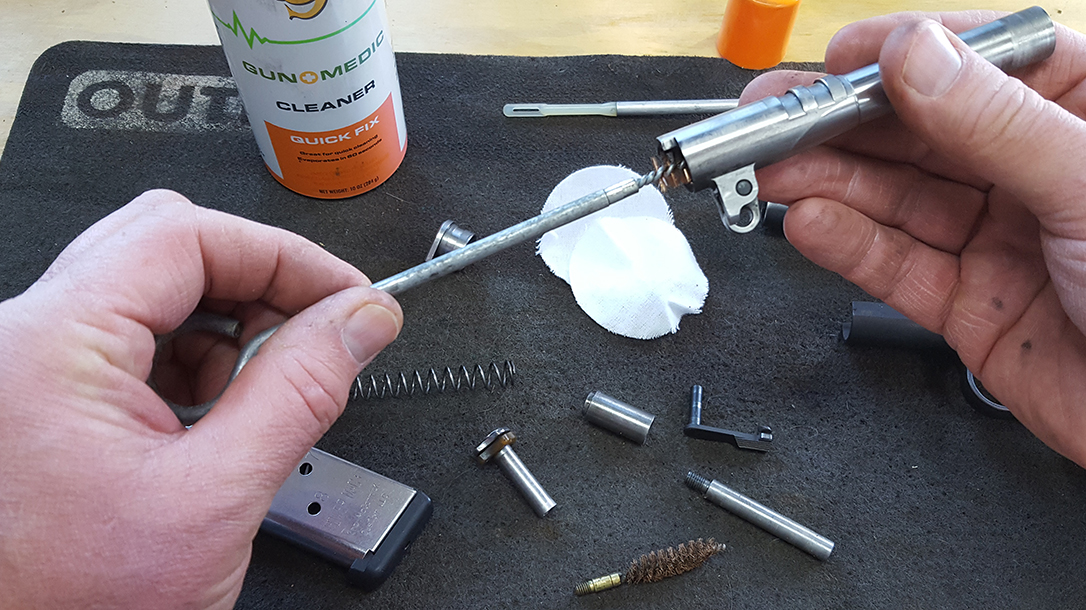 Clean Your Gun, barrel