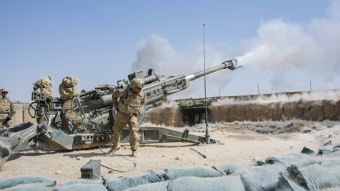 U.S. Army M777 Howitzer, Afghanistan, 155mm