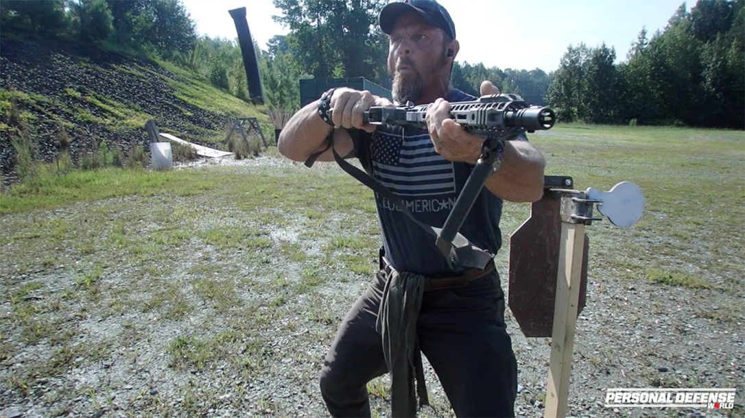 Shooting Range Theatrics, Pat McNamara, Gun training