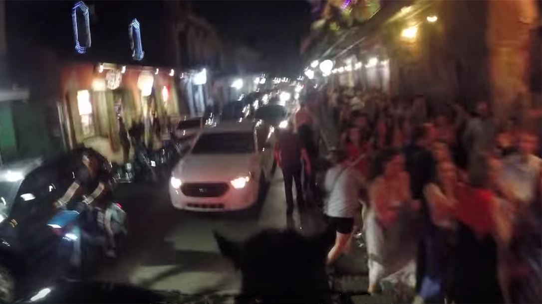 New Orleans Mounted Police, Horse Pursuit