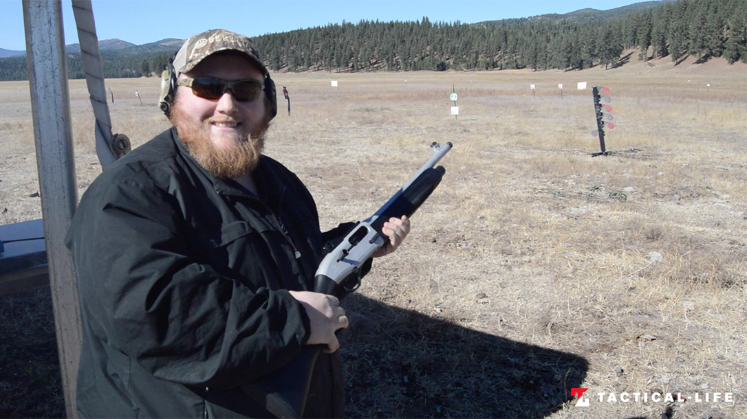 Beretta 1301 Tactical Marine Shotgun, Speed Test