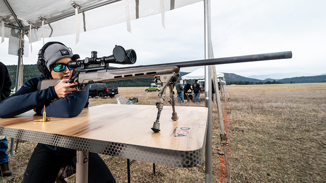 Steyr Pro THB 6.5 Creedmoor review, rifle, Lauren Young range