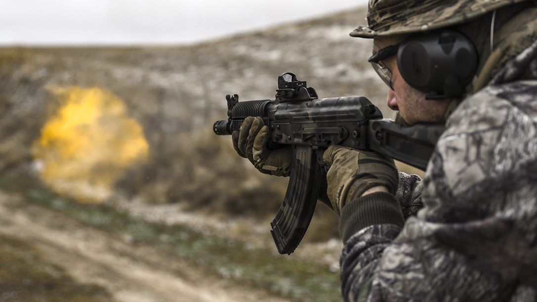 Krinkov SBR, Arsenal SLR-107UR, AK Build, firing