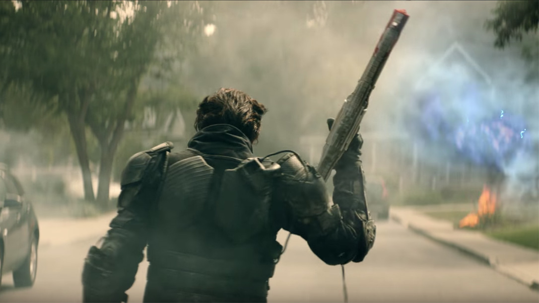 Skyrocket Recoil laser tag, Michael Madsen