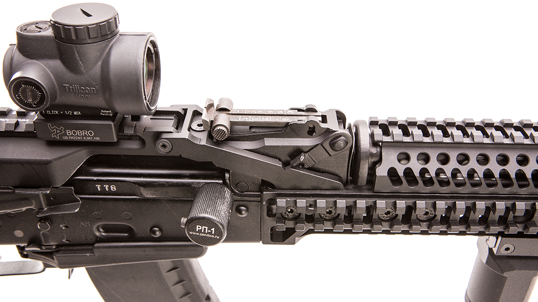 Meridian Defense Project Alpha AK-74 rifle review, Russian, optics