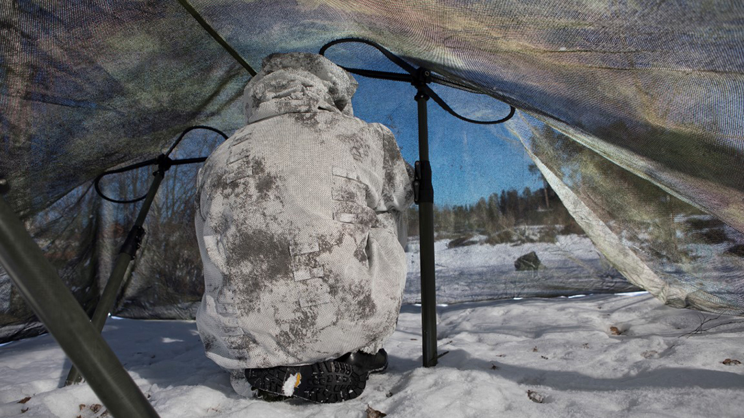 Fibrotex USA, U.S. Army, Next-Generation Ultra-Light Camouflage Netting System, soldier