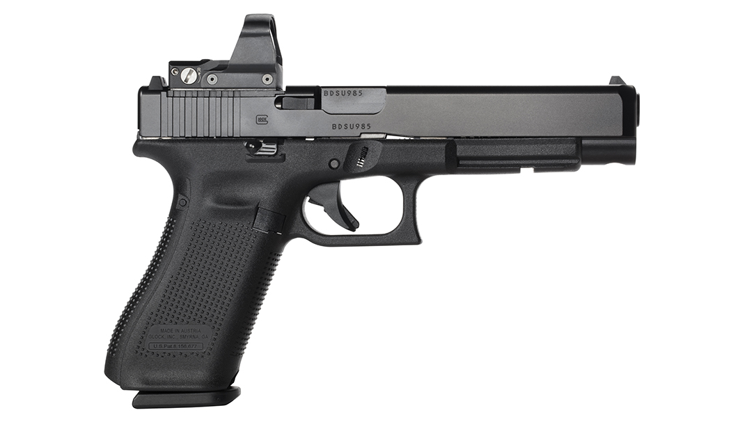 Glock 34 Gen5 review, G34 Gen5 review, right