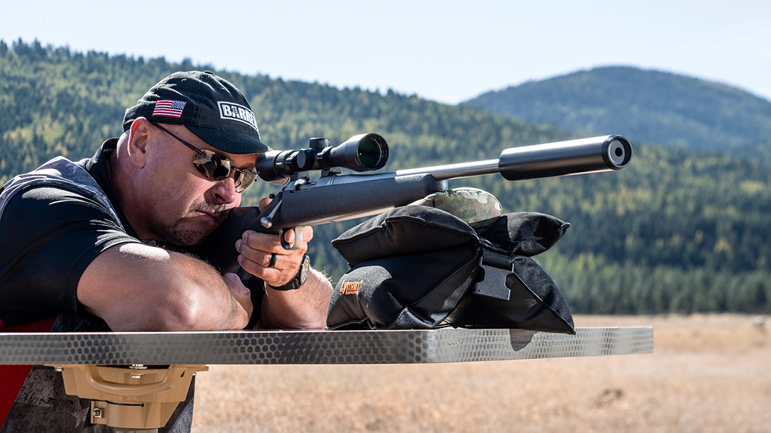 Barrett Fieldcraft 308 Rifle review, firing, shooting range