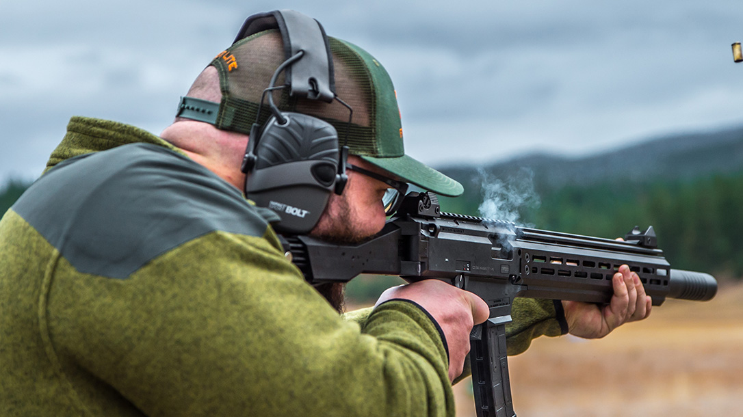 Honeywell Impact Sport Bolt Digital Earmuffs, gunfire