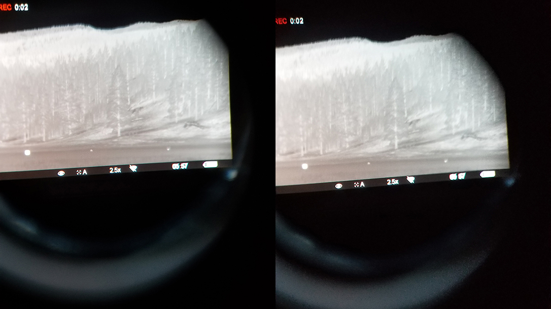 Pulsar Trail XP38 Thermal Riflescope, smart phone