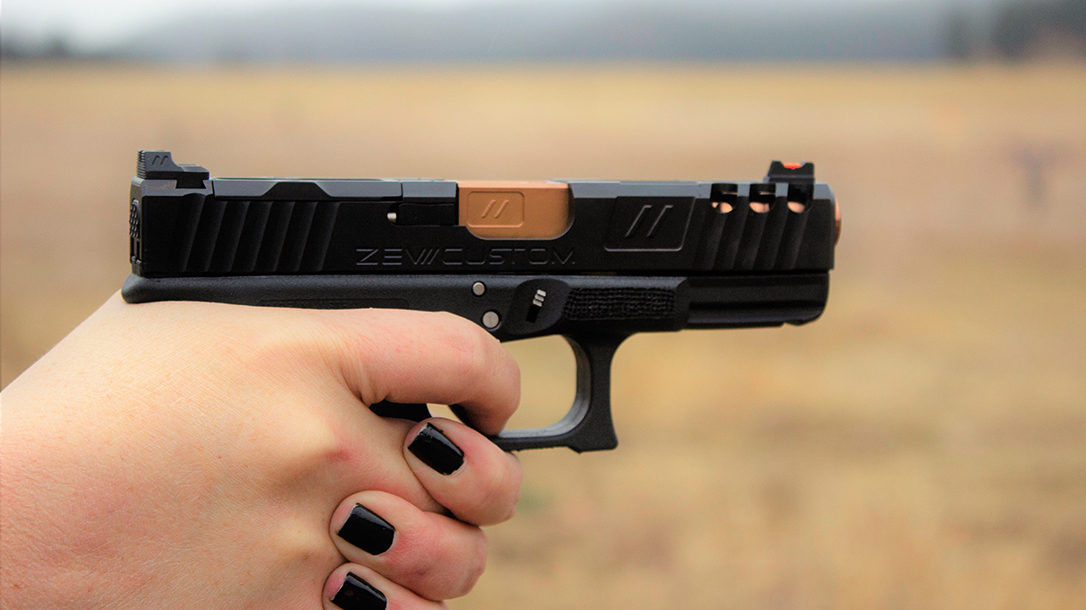 ZEV Z19 Spartan Pistol review, glock, grip