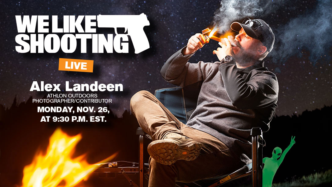 Alex Landeen, Ballistic Magazine, We Like Shooting podcast