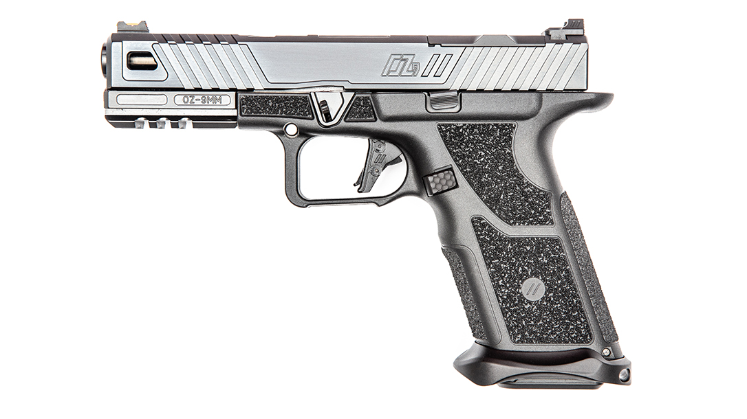ZEV OZ9 Pistol, ZEV Technologies OZ9, pistol review, left