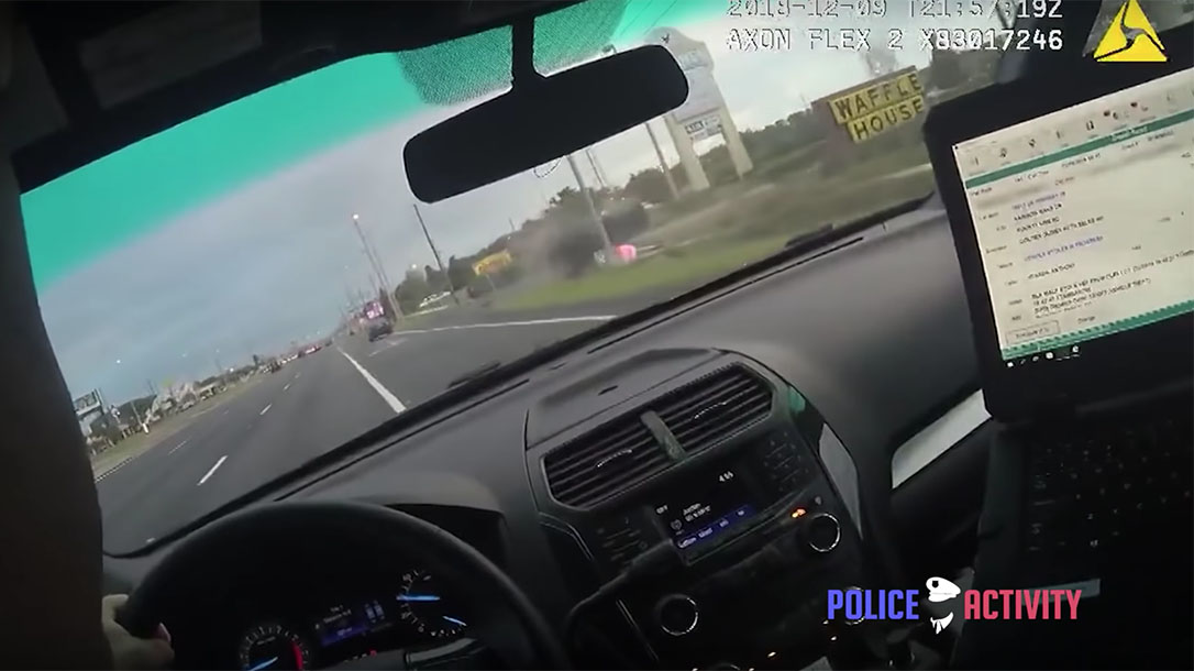 14-year-old car thief chase