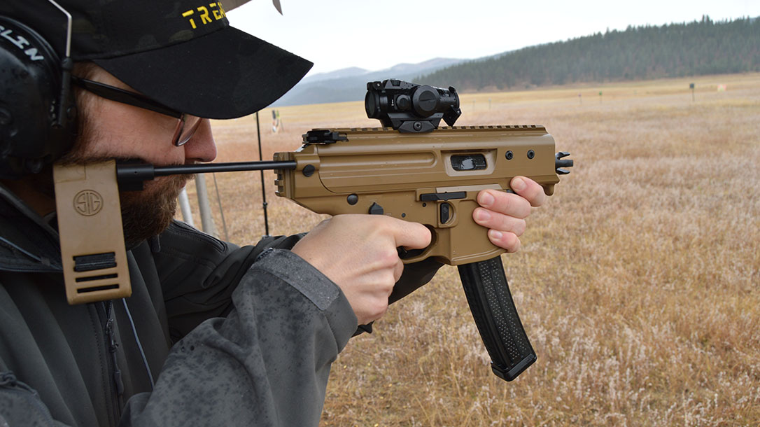 SIG Sauer MPX Copperhead, SIG Copperhead, range test