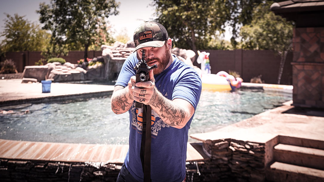 Asking Alexandria Singer Danny Worsnop, Guns, We Like Shooting